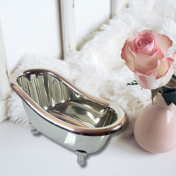 Luxury Barbie Silver Bathtub - Picture 1 of 2